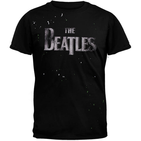 The Beatles - Logo Splatter Soft T-Shirt