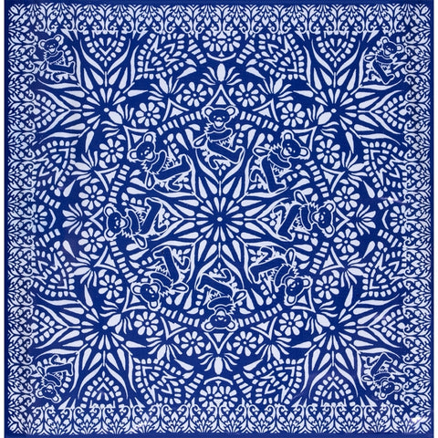 Grateful Dead - Blue Bear Mandala Tapestry