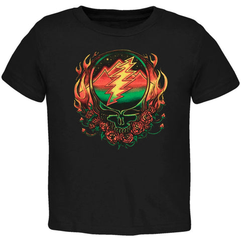 Grateful Dead - Scarlet Fire SYF Black Toddler T-Shirt