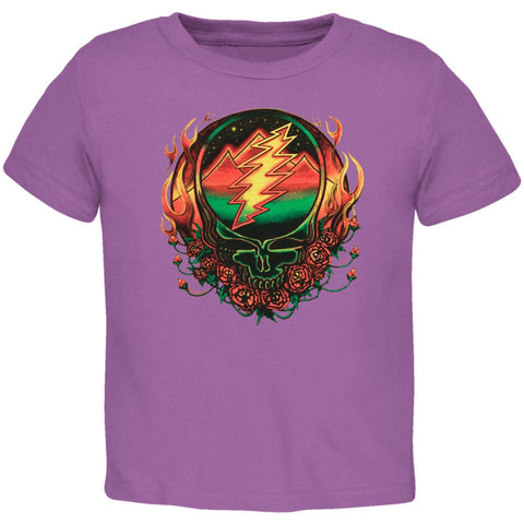 Grateful Dead - Scarlet Fire SYF Purple Toddler T-Shirt