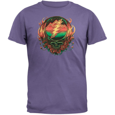Grateful Dead - Scarlet Fire SYF Purple Adult T-Shirt