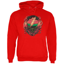 Grateful Dead - Scarlet SYF Red Adult Pullover Hoodie