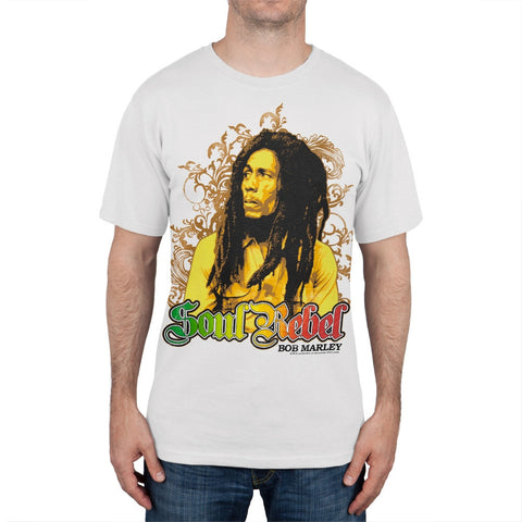 Bob Marley - Soul Rebel White T-Shirt