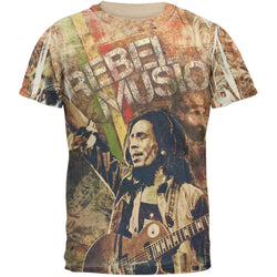 Bob Marley - Rebel Jumbo All Over Soft T-Shirt