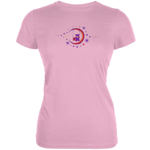Grateful Dead - Moon Swing Light Pink Juniors T-Shirt