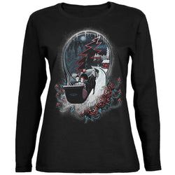 Grateful Dead - Winter Sleigh Juniors Long Sleeve T-Shirt