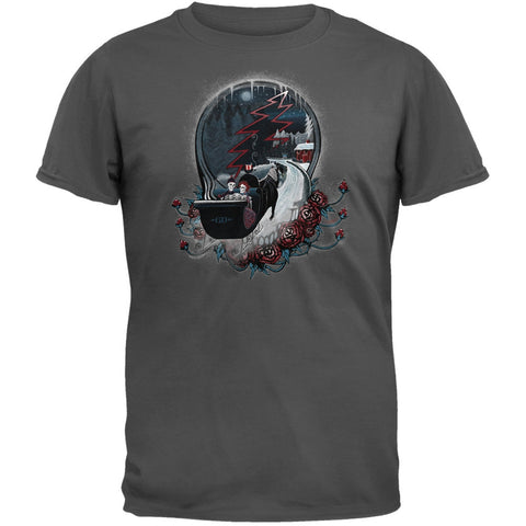 Grateful Dead - Winter Sleigh Charcoal T-Shirt