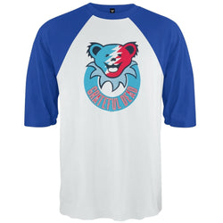 Grateful Dead - Smiley Bear Blue Raglan