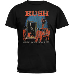 Rush - Moving Pictures 1981 Tour T-Shirt