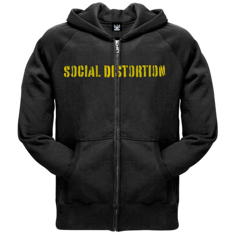 Social Distortion - Spray Paint Zip Hoodie