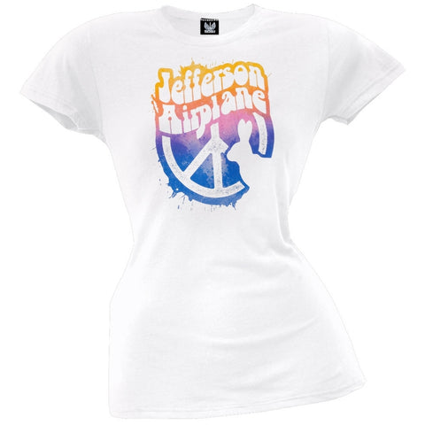 Jefferson Airplane - White Rabbit Juniors T-Shirt