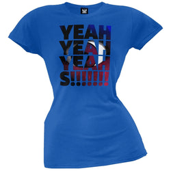 Yeah Yeah Yeahs - Stacked Logo Juniors T-Shirt