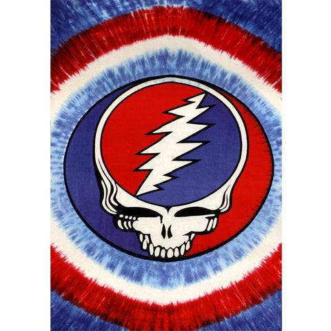 Grateful Dead - Red White & Blue Steal Your Face Tapestry
