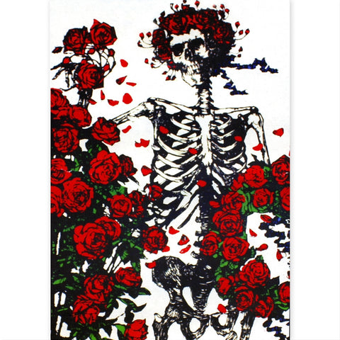 Grateful Dead - Skeleton & Roses Tapestry