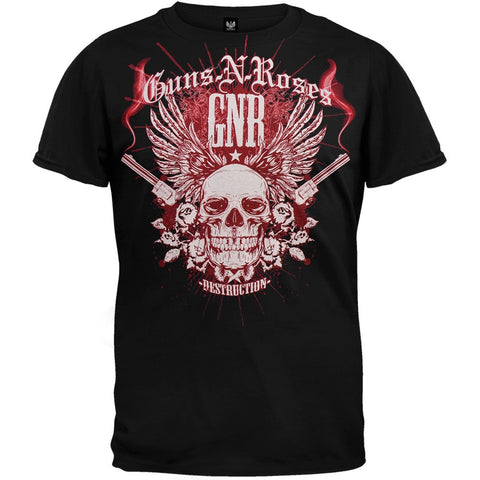 Guns N Roses - Destruction Skull T-Shirt