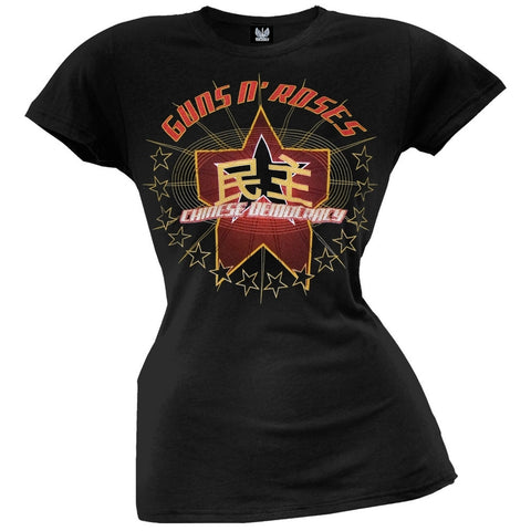 Guns N Roses - Glitter Star Juniors T-Shirt