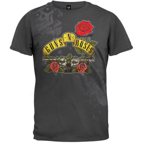 Guns N Roses - Rose Patch Premium T-Shirt