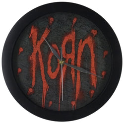 Korn - Red Logo Wall Clock