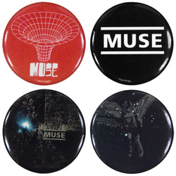 Muse - Classics 4 Piece Button Set