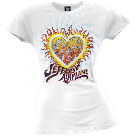Jefferson Airplane - Summer Of Love Juniors T-Shirt