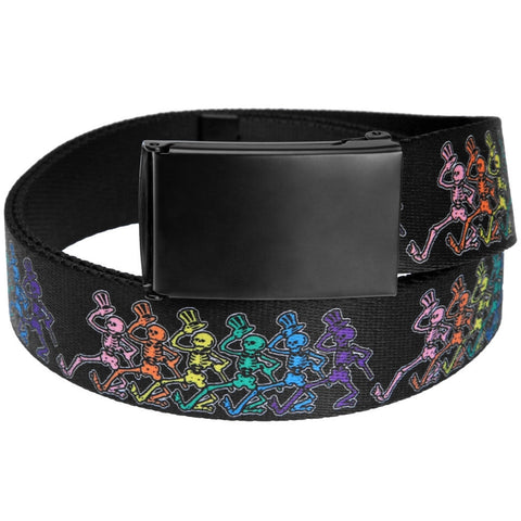 Grateful Dead - Dancing Skeletons Web Belt