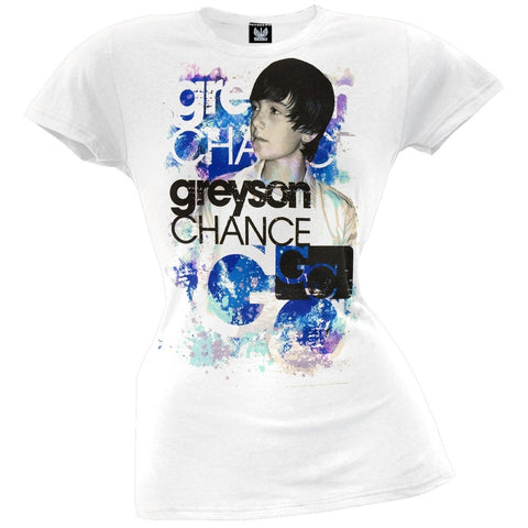 Greyson Chance - Painted Juniors T-Shirt