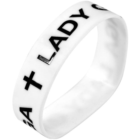 Lady Gaga - Cross Rubber Bracelet