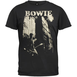 David Bowie - Guitar Soft Black T-Shirt