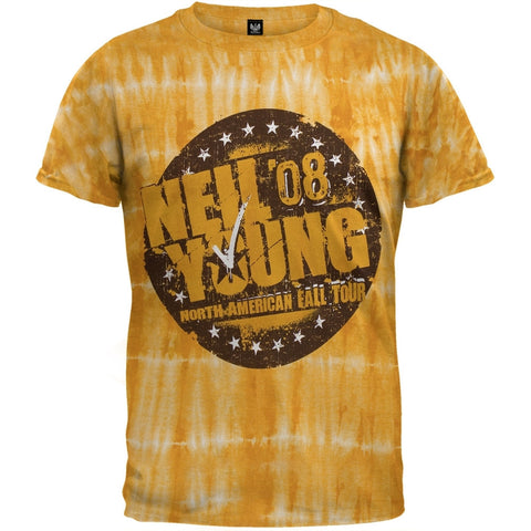 Neil Young - Fall 08 Tour Tie Dye T-Shirt
