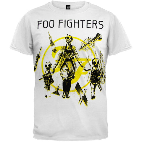 Foo Fighters - Gas Mask Family Soft T-Shirt