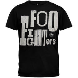 Foo Fighters - Random Letters Soft T-Shirt