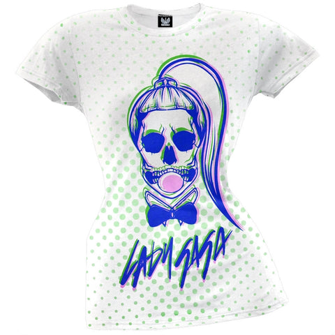 Lady Gaga - Bubble Dots Juniors T-Shirt
