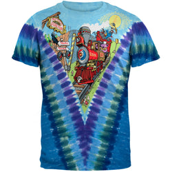 Grateful Dead - Casey Jones Tie Dye T-Shirt