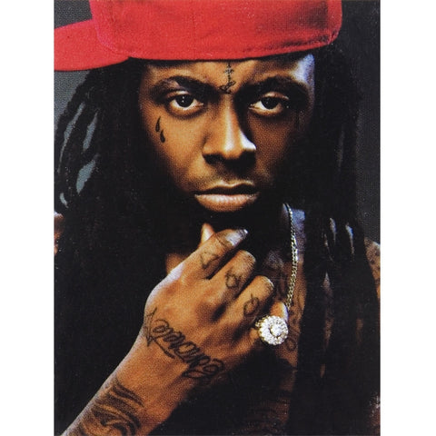 Lil Wayne - Color Portrait Tapestry