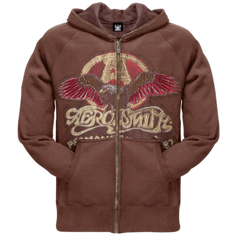 Aerosmith - Eagle Logo Premium Zip Hoodie
