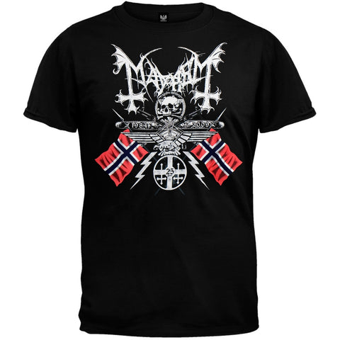 Mayhem - 25 Years/Coat Of Arms T-Shirt