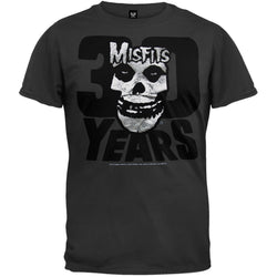 Misfits - 30th Anniversary Flock Foil T-Shirt
