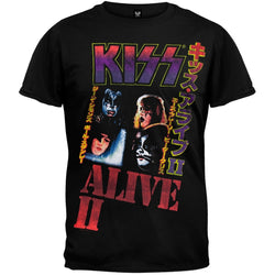 Kiss - Japan Alive II Soft T-Shirt