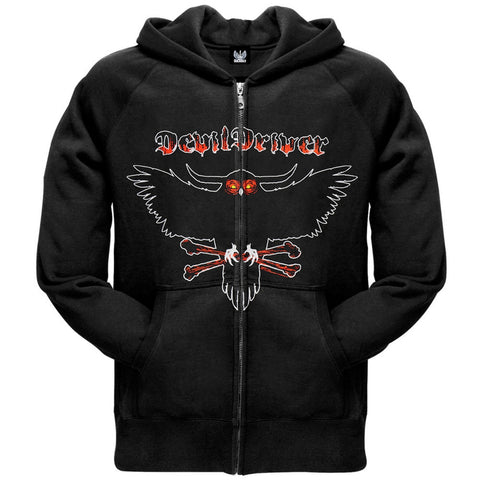 DevilDriver - Owl Zip Hoodie