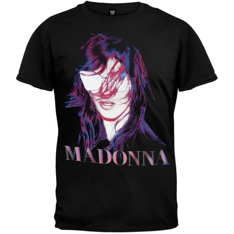 Madonna - Photo Black Soft T-Shirt