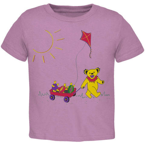 Grateful Dead - Wagon Lavender Toddler T-Shirt