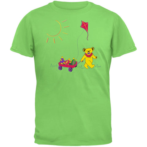 Grateful Dead - Wagon Lime Youth T-Shirt