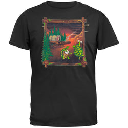 Grateful Dead - Covered Wagon Black T-Shirt