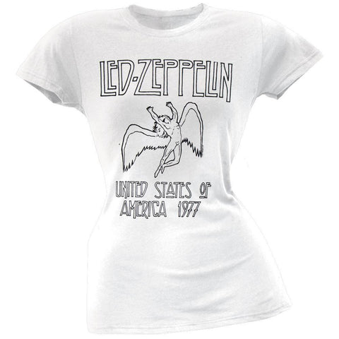 Led Zeppelin - Icarus Logo Juniors T-Shirt