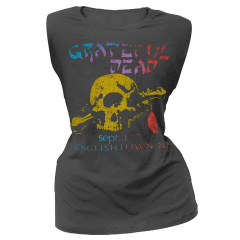 Grateful Dead - Englishtown Juniors Sleeveless T-Shirt