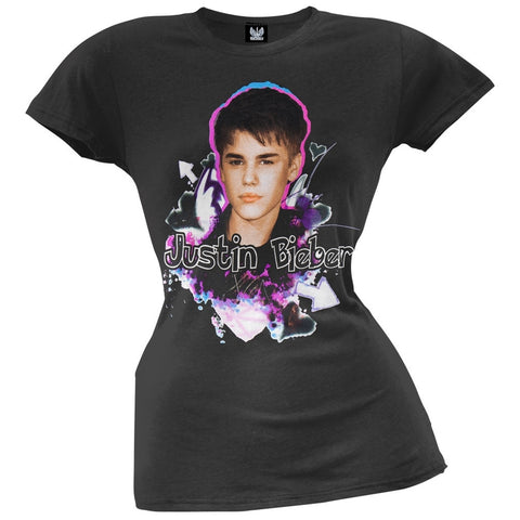 Justin Bieber - Arrows And Hearts Juniors T-Shirt