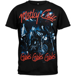 Motley Crue - Girls Girls Girls Cover Adult T-Shirt