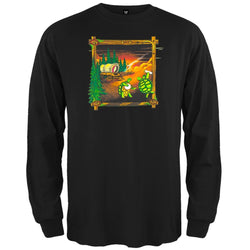Grateful Dead - Covered Wagon Black Long Sleeve T-Shirt