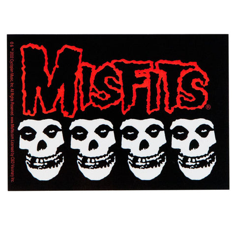 Misfits - Skulls Decal