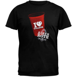 Asher Roth - I Heart College Soft T-Shirt